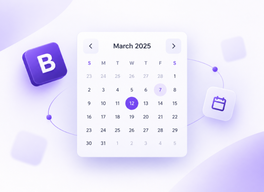 Bootstrap Calendar library